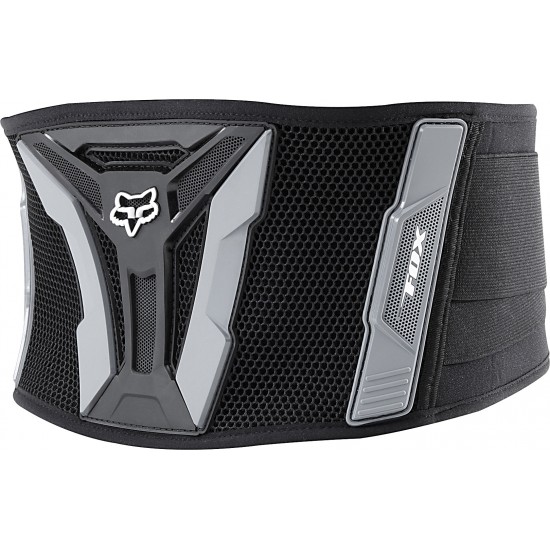 FOX TURBO XL KIDNEY BELT [BLACK/GREY]