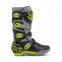 FOX YTH COMP BOOT [GRY/YLW]