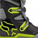 FOX YTH COMP BOOT [GRY/YLW]