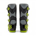 FOX YTH COMP BOOT [GRY/YLW]