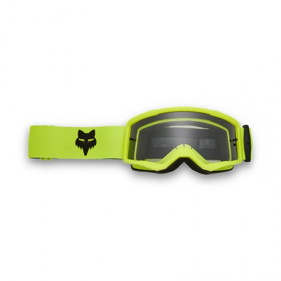 FOX YTH MAIN CORE GOGGLE [FLO YLW]