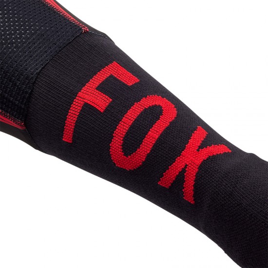 FOX FLEXAIR KNEE BRACE SOCK [FLO RED]