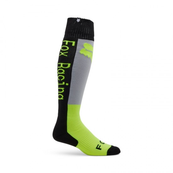 FOX YTH 180 LEAN SOCK [FLO YLW]