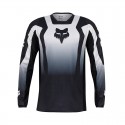 FOX 180 LEAN JERSEY - EXTD SIZES [BLK/WHT]