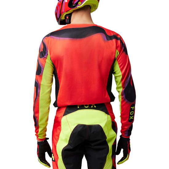 FOX 180 EMOTION JERSEY [FLO RED]