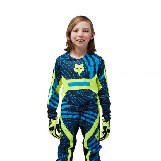 FOX YTH FLEXAIR IMPRESSION JERSEY [FLO YLW]