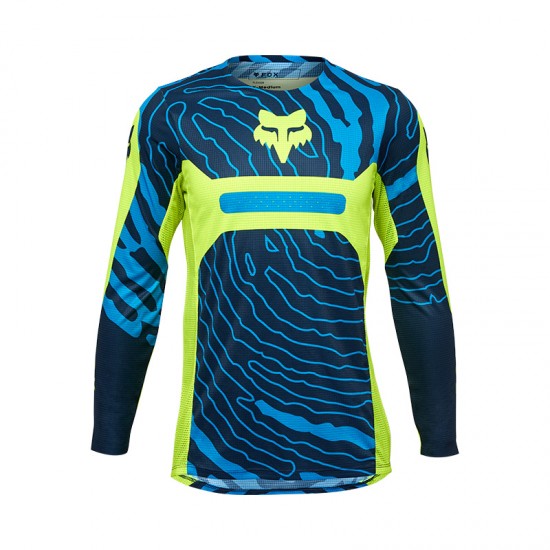 FOX YTH FLEXAIR IMPRESSION JERSEY [FLO YLW]