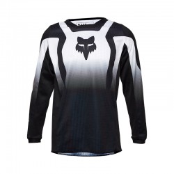 FOX YTH 180 LEAN JERSEY [BLK/WHT]