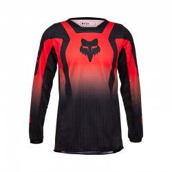 FOX YTH 180 LEAN JERSEY [FLO RED]