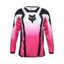 FOX YTH GIRLS 180 LEAN JERSEY [BLK/PNK]