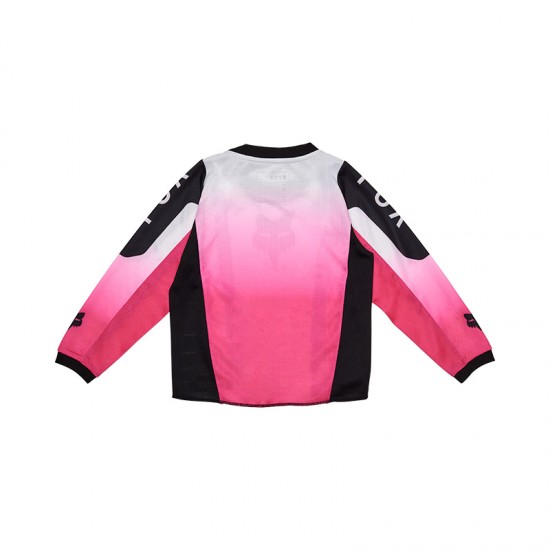FOX KIDS GIRLS 180 LEAN JERSEY [BLK/PNK]