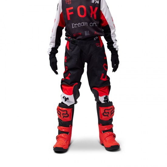 FOX YTH 180 RACE SPEC PANT [FLO RED]