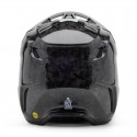 FOX V3 RS CARBON SOLID HELMET [BLK]