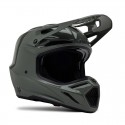 FOX V3 RS CARBON SOLID HELMET [DRK STN]