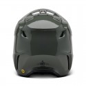 FOX V3 RS CARBON SOLID HELMET [DRK STN]