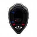 FOX V3 RS CARBON SOLID HELMET [DRK STN]