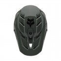 FOX V3 RS CARBON SOLID HELMET [DRK STN]