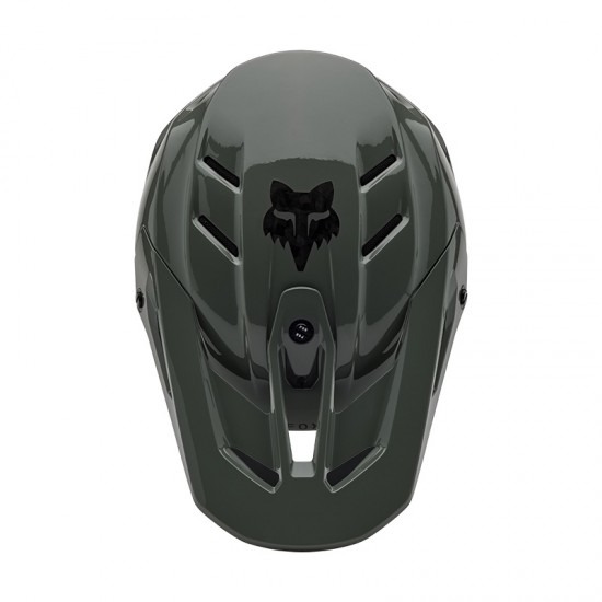 FOX V3 RS CARBON SOLID HELMET [DRK STN]