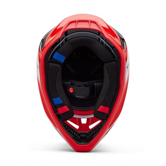 FOX V3 RS INFINITE HELMET [FLO RED]