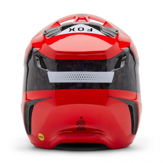 FOX V3 RS INFINITE HELMET [FLO RED]