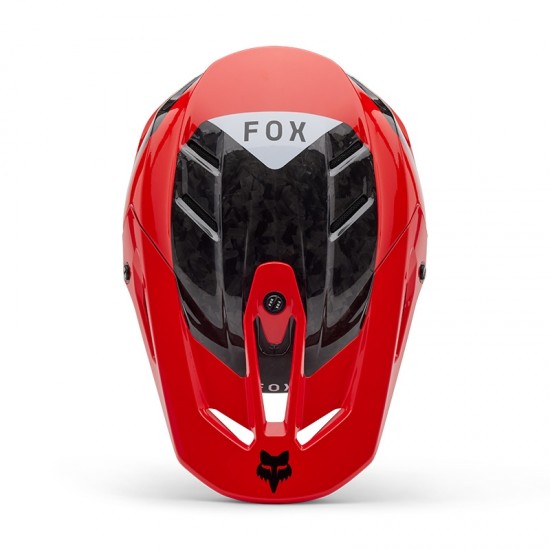 FOX V3 RS INFINITE HELMET [FLO RED]