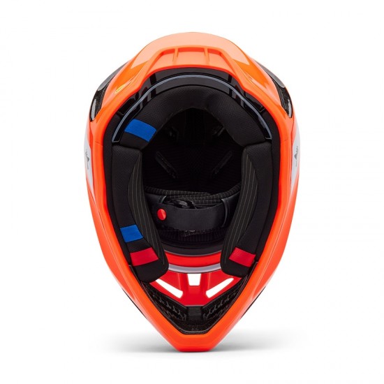 FOX V3 RS INFINITE HELMET [FLO ORG]