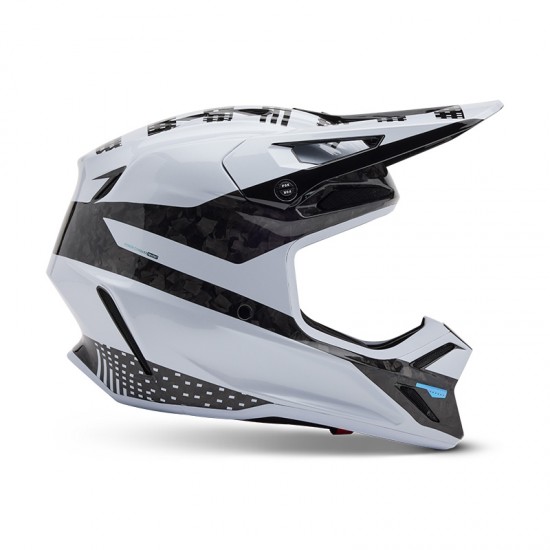 FOX V3 RS - 50TH LE HELMET [WHT]
