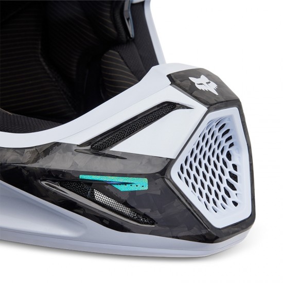 FOX V3 RS - 50TH LE HELMET [WHT]
