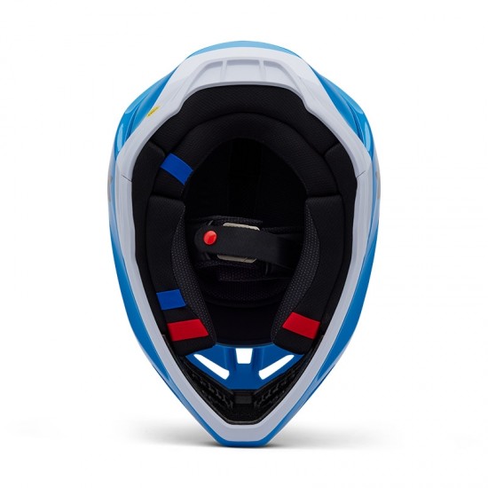 FOX V3 DIVIDER HELMET [TRU BLU]
