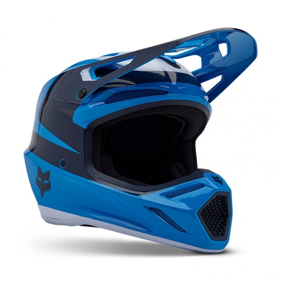 FOX V3 DIVIDER HELMET [TRU BLU]