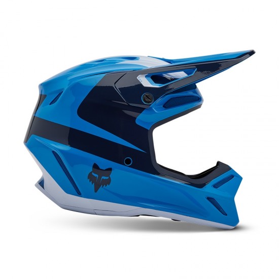 FOX V3 DIVIDER HELMET [TRU BLU]