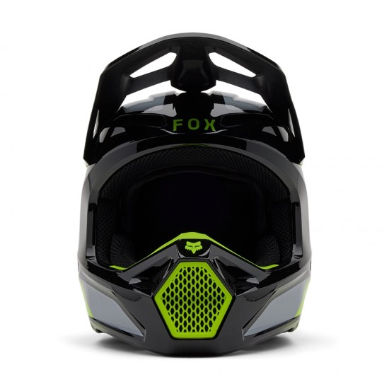 FOX V1 LEAN HELMET [GRY/YLW]