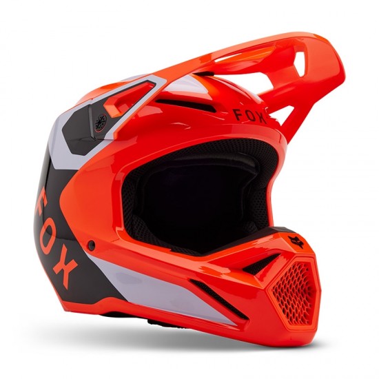 FOX V1 LEAN HELMET [FLO ORG]