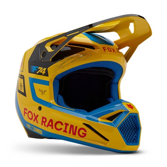 FOX V1 RACE SPEC HELMET [PL YLW]