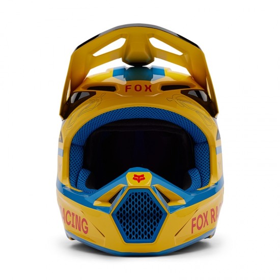 FOX V1 RACE SPEC HELMET [PL YLW]