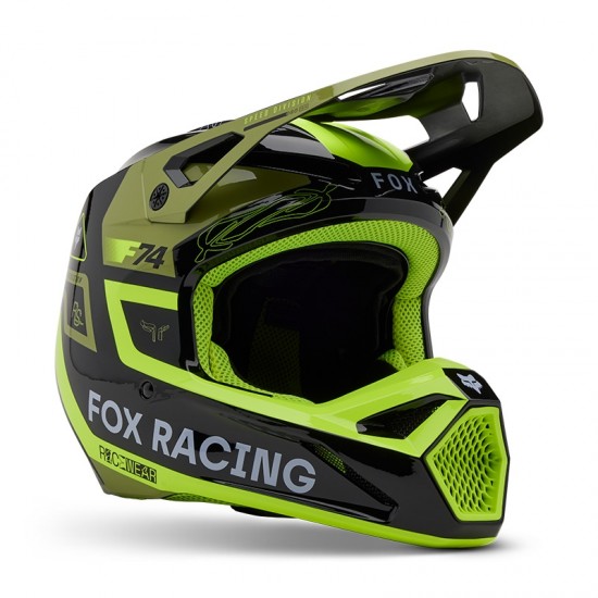 FOX V1 RACE SPEC HELMET [PL GRN]