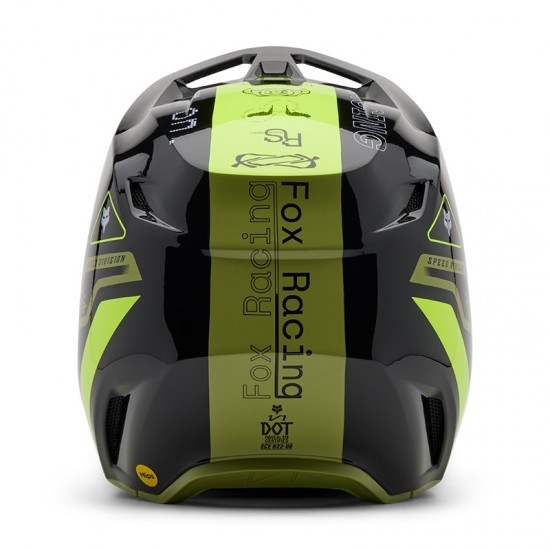 FOX V1 RACE SPEC HELMET [PL GRN]