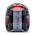 FOX YTH V1 RACE SPEC HELMET [FLO RED]
