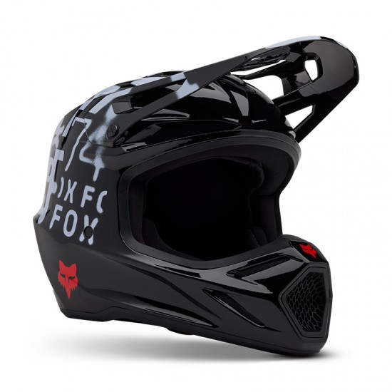 FOX V3 SEVENTY4 HELMET [BLK]