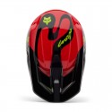 FOX V1 EMOTION HELMET [FLO RED]