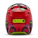 FOX V1 EMOTION HELMET [FLO RED]