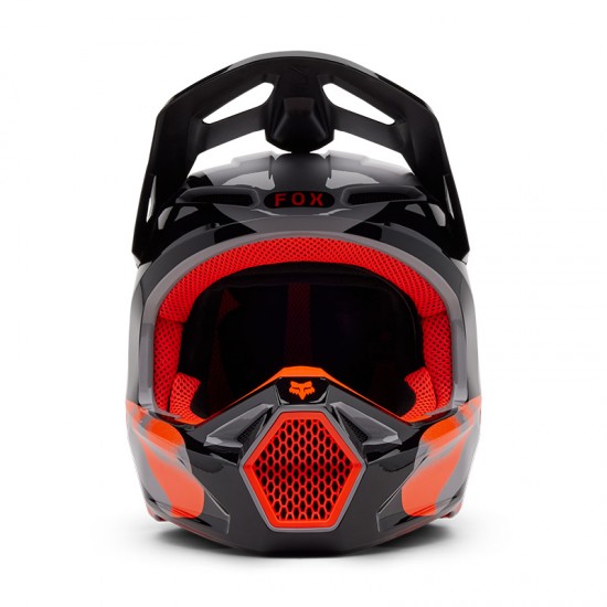 FOX V1 EMOTION HELMET [STL GRY]
