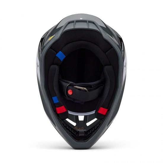 FOX YTH V3 IMPRESSION HELMET [DRK SHDW]