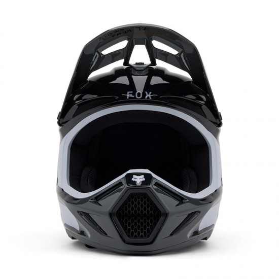 FOX YTH V3 IMPRESSION HELMET [DRK SHDW]