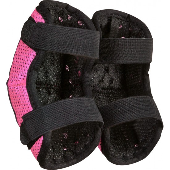 FOX PEEWEE TITAN ELBOW GRD [BLK/PNK]