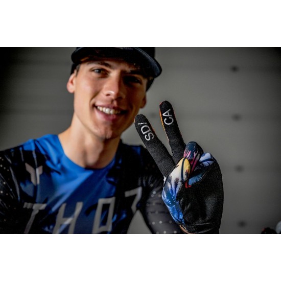 THOR GLOVE SPORT SD BLACK 