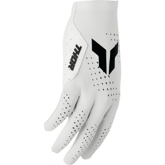 THOR GLOVE SPORT VENTED WHITE 