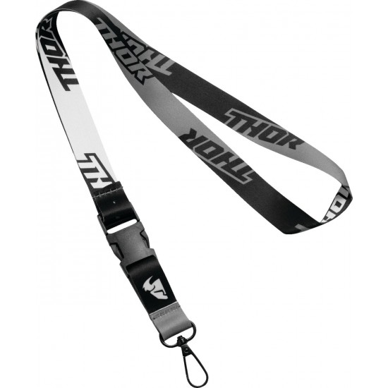 THOR LANYARD THOR BLACK/GRAY