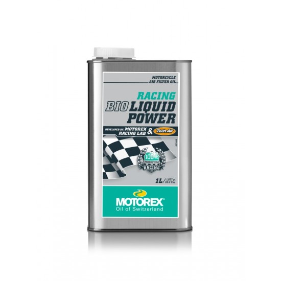 MOTOREX RACING BIO LIQUID POWER AIRFILTER OIL 1 LTR.