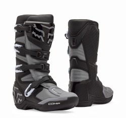 FOX YTH COMP CORE BOOT [BLK/GRY]